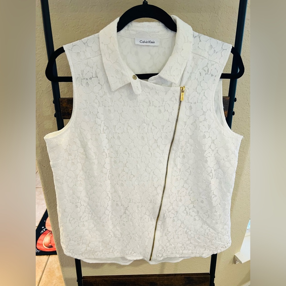 Calvin Klein Floral Vest Top